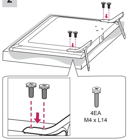 LG 60LB730V - Attaching the stand - 5