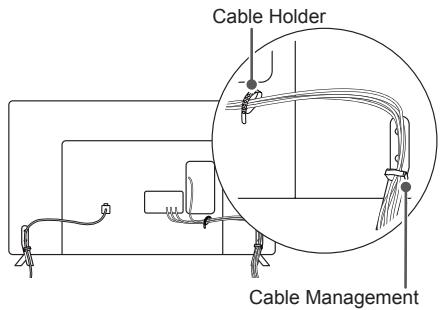 LG 60LB730V - Tidying cables - 2