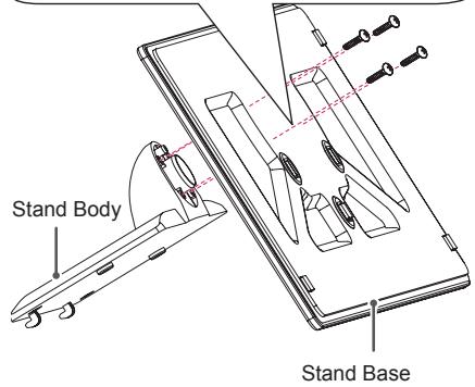 LG 60LB730V - Attaching the stand - 12