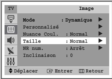 SAMSUNG CW-25M064NR - Sélection de la taille de l'image (en fonction du modèle) - 1