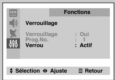SAMSUNG CZ-21M163N - Activez le Verrouillage - 5