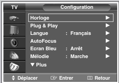 SAMSUNG SP-47Q1HE - Réglage de Veille auto. - 2
