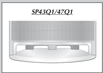 SAMSUNG SP-47Q1HE - SP54T8 - 3