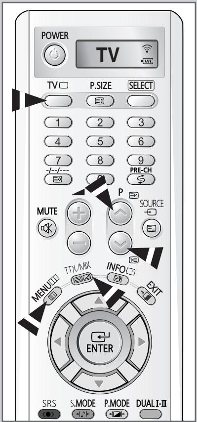 SAMSUNG SP-47Q1HE - Affichage des informations télétexte - 2