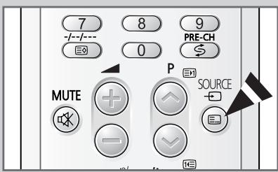 SAMSUNG SP-47Q1HE - Visualisation d'une source de signal externe - 7