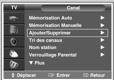 SAMSUNG SP-47Q1HE - Saut des canaux indésirables - 1