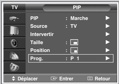 SAMSUNG SP-47Q1HE - Affichage image dans l'image (PIP) (suite) - 3