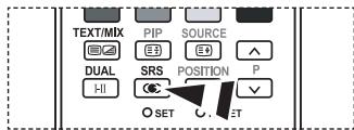 TEXT/MIX PIP SOURCE DUAL SRS POSITION P I-II O SET C . SET