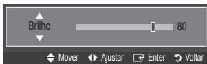 SAMSUNG LE19C431C4W - Ajustar o brilho para 80 - 5