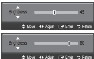 SAMSUNG LE19C431C4W - Adjusting the Brightness to 80 - 4