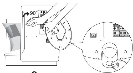 SAMSUNG LE19C431C4W - Cómeajustarelsoporte(sóloparaelmodelo de19pulgadas) - 2