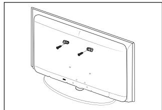 SAMSUNG LE19C431C4W - Para evacitar a queda do televator: - 2