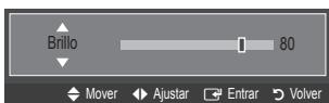SAMSUNG LE19C431C4W - Ajuste del brillo a 80 - 5