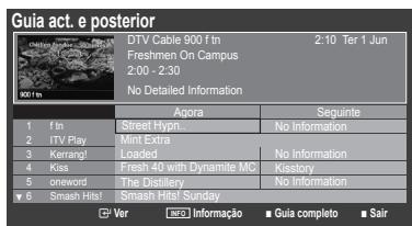 SAMSUNG LE19C431C4W - Utilizar o Guia act. e posterior / Guia completeness - 1