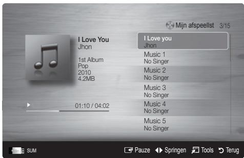 SAMSUNG LE19C451E2W - Muziek afspelen - 3