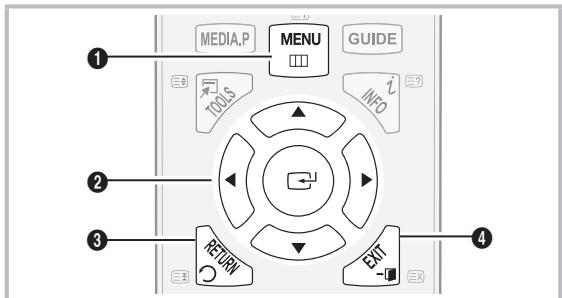 SAMSUNG LE19C451E2W - Navigation dans les menus - 1