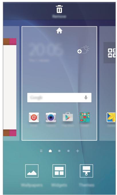 SAMSUNG GALAXY S5 NEW- SM-G903F - Options de l'écran d'accueil - 2