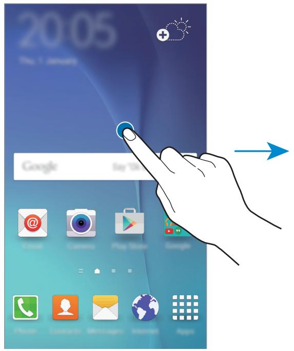 SAMSUNG GALAXY S5 NEW- SM-G903F - Options de l'écran d'accueil - 1