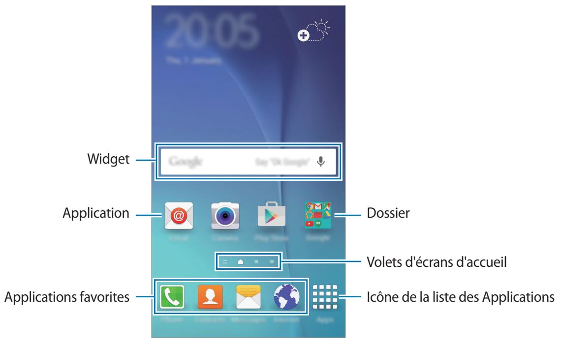 SAMSUNG GALAXY S5 NEW- SM-G903F - Écran d'accueil - 1
