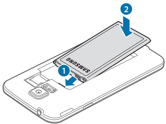 SAMSUNG GALAXY S5 NEW- SM-G903F - Installer la batterie - 4