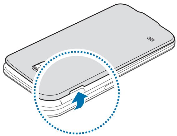 SAMSUNG GALAXY S5 NEW- SM-G903F - Installer la batterie - 1