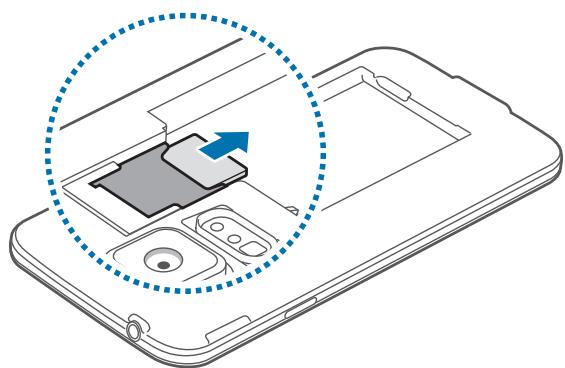SAMSUNG GALAXY S5 NEW- SM-G903F - Retirer la carte SIM ou USIM - 1
