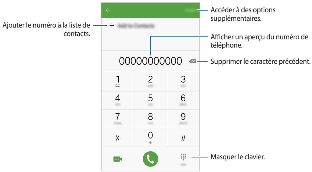 SAMSUNG GALAXY S5 NEW- SM-G903F - Passer des appels - 1