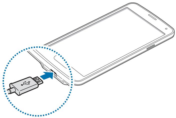 SAMSUNG GALAXY S5 NEW- SM-G903F - Charger la batterie - 2