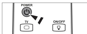 POWER TV ON/OFF