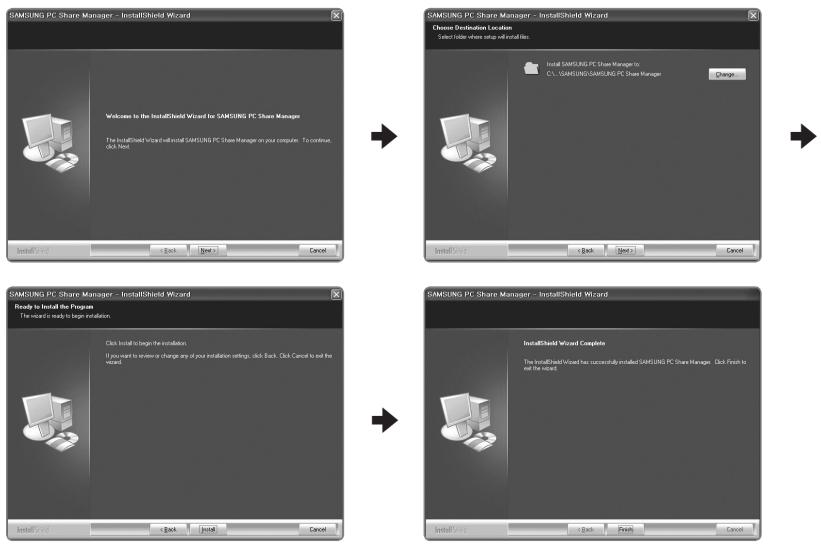 SAMSUNG LE40B650T2P - Install the application - 1