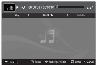00:00:04 / 00:04:04 3/37 Way I Love You HaHaHa SUM Pause Vorherige/Weiter Extras Zurück