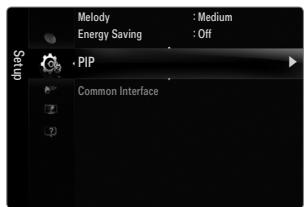Melody : Medium Energy Saving : Off - PIP Common Interface