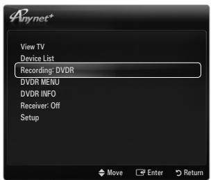SAMSUNG LE40B651 - Recording - 1