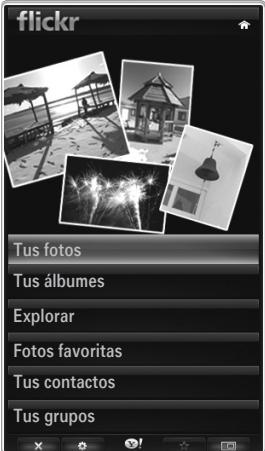 SAMSUNG LE40B651 - Uso del servicio de noticias de Yahoo!® - 2