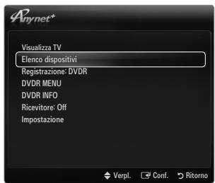 SAMSUNG LE40B651 - Passaggio tra dispositivi Anynet+ - 1