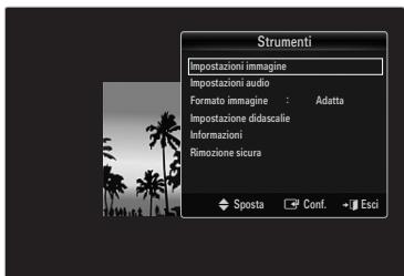 SAMSUNG LE40B651 - Impostazione didascalie - 3