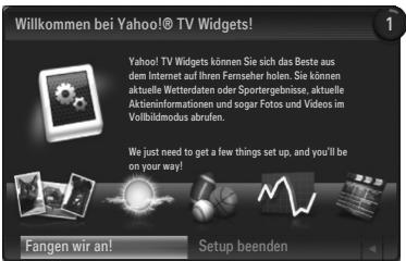 SAMSUNG LE40B651 - Erste Schritte mit Internet@TV - 2