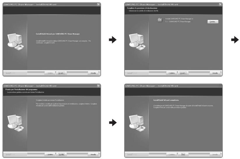 SAMSUNG LE40B651 - Installare l'applicazione - 1