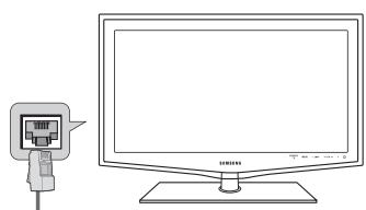 SAMSUNG LE40B651T3W - Collegamento a Centro rete dom - 3