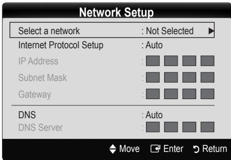 SAMSUNG LE40C550 - How to set up using PBC (WPS) - 1