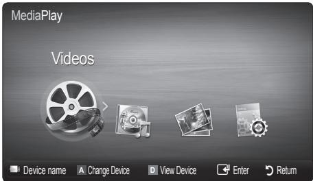 SAMSUNG LE40C550 - Media Play - 2
