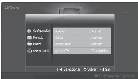 SAMSUNG LE40C550 - Configuración - 2