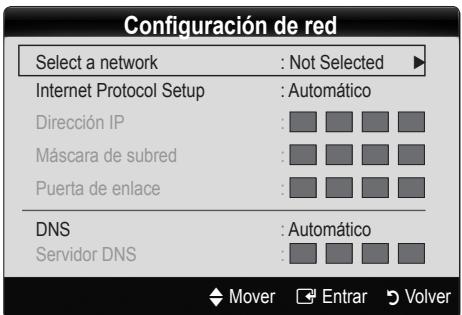 SAMSUNG LE40C550 - Cómo realizar la configuración mediante PBC (WPS) - 1