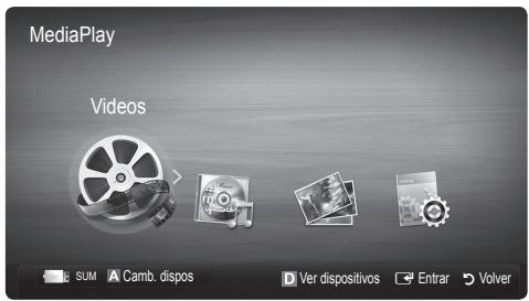 SAMSUNG LE40C550 - Media Play - 2