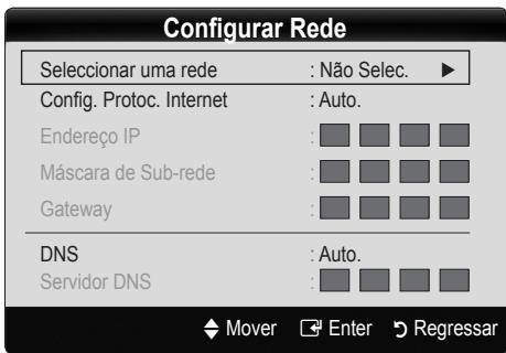SAMSUNG LE40C550 - Como configurar utilizando a opção PBC (WPS) - 1