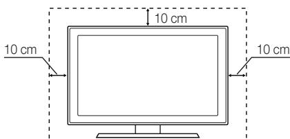 SAMSUNG LE40C550 - Securing the Installation Space - 3