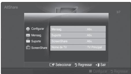 SAMSUNG LE40C550 - Configuração - 2