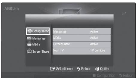 SAMSUNG LE40C652L2W - Configuration - 2