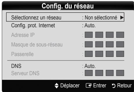 SAMSUNG LE40C652L2W - Configuration à l'aide de la méthode PBC (WPS) - 1