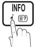 SAMSUNG LE40C652L2W - Utilisation du bouton INFO (Guide Now & Next) - 1